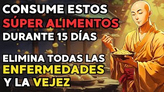 12 Alimentos que Aumentarán tu ENERGIA y Reducirán Tu VEJEZ en SOLO 15 Días  Historia Zen [upl. by Ynatsed]