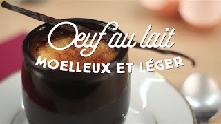 Recette simplissime  lœuf au lait  CuisineAZ [upl. by Arriaet289]