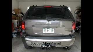 Jeep WK SPYDER Tail Lights Before After [upl. by Noived]