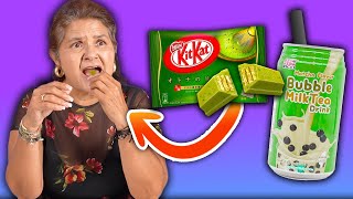 Mexican Moms Try Matcha Snacks [upl. by Wilda240]