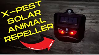 Protect Your Home with the XPest Solar Animal Repeller [upl. by Trumaine]