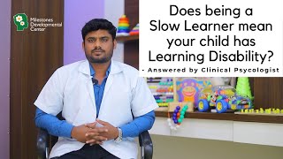 Specific Learning Disability in Children  An awareness video by Clinical Psychologist Dr Manikandan [upl. by Jessi]