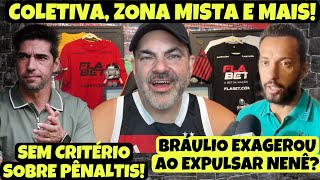 PÊNALTIS QUE SÓ VALEM PARA O PALMEIRAS NENÊ INJUSTIÇADO FILIPE PEDE APOIO A AYRTON APÓS ATROPELO [upl. by Ehrman19]