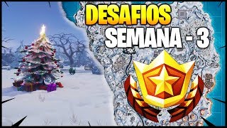 Como COMPLETAR Todos los DESAFIOS de la SEMANA 3 TEMPORADA 7 Fortnite [upl. by Lihka]