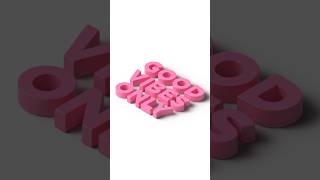 Easily Make an Editable Isometric 3D Text in Illustrator Tutorials shorts [upl. by Kimberley]