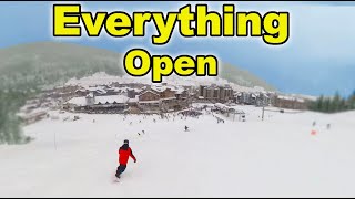 Copper Mountain Opening Day Ski Run [upl. by Irish]