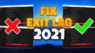 How to Make Exit Lag Work CORRECTLY lower ping 2021 [upl. by Enomrej]