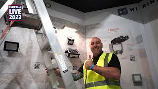 Luceco Group at SCREWFIX LIVE 2023  Solar Brick Install Quick Tip [upl. by Nap]