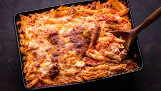 Baked Sausage Pasta  The Best and Easiest Baked Pasta Youll Ever Have [upl. by Clerc]