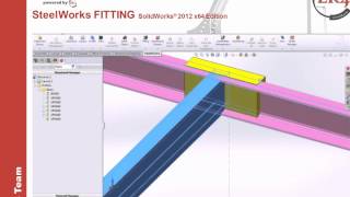 SolidWorks PLUG IN  EK4 SteelWorks  Es4 [upl. by Ille]