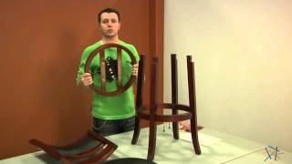 Assembly Video  Boraam 29Inch Augusta Swivel Bar Stool [upl. by Wohlert]