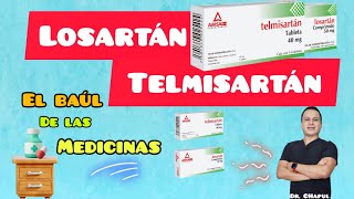 Losartán y Telmisartán  El Baúl de las Medicinas  Ep 3 T1 losartan telmisartan presionalta [upl. by Kev157]