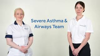 Asthma and Airways Airway Clearance Technique demonstration – Respiratory Physiotherapy [upl. by Leinad]