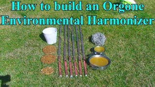 How to build an Orgone Environmental Harmonizer chembuster [upl. by Yrrot]