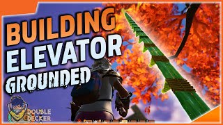 Grounded Elevator Build  How to Build Elevator in Grounded  Grounded Building Concepts [upl. by Voorhis671]