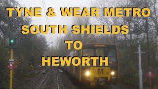 Tyne amp Wear Metro Journey  South Shields to Heworth [upl. by Airol662]