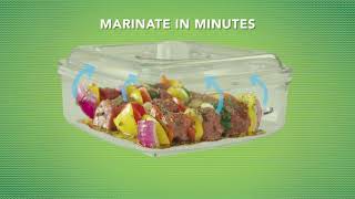 Marinate in Minutes with FoodSaver® [upl. by Farlee202]