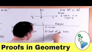 Writing Proofs in Geometry Fast amp Easy Method [upl. by Nerland]