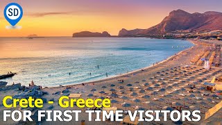 Where to Stay in Crete Greece  First Time [upl. by Arst547]