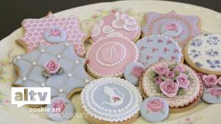 ALTV Presents quotSweetAmbs Cookie Art Tutorialquot [upl. by Garreth142]