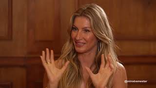 Angélica entrevista Gisele Bündchen sobre livro luto crises de pânico alimentação e bemestar [upl. by Eenalem]