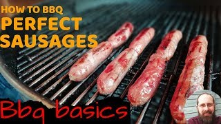 HOW TO BBQ SAUSAGE  BBQ BASICS [upl. by Dall]