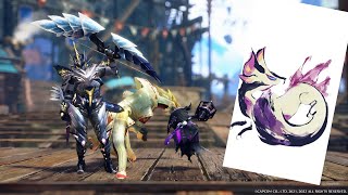 Bow Vs Mizutsune Monster Hunter Rise Sunbreak [upl. by Alahc]