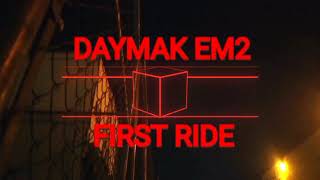 The DAYMAK EM2 Ebike First Ride [upl. by Allisurd526]