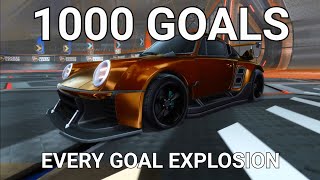 1000 goals with every goal explosion The Highlights [upl. by Yojal222]