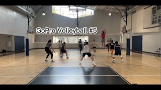 GoPro Volleyball 5  I got hit in the twig n berries [upl. by Llechtim]