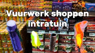 vuurwerk shoppen intratuin [upl. by Nnaytsirk541]