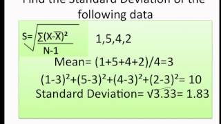 How to find the Range Variance and standard deviation [upl. by Desireah]