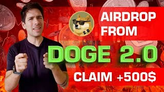 FREE CRYPTO AIRDROP  CLAIM DOGE20 INVEST TOKEN 2024 [upl. by Moriarty]