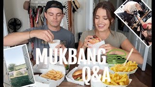 MUKBANG QampA SHAKE SHACK  Wedding Venue My Tattoo [upl. by Lyle]