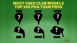 What Clubs Do Pros Use Most Popular Set on Tour Revealed [upl. by Alekehs]