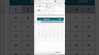 Excel Calendar  Backward Compatible excel exceltips oldexcel dynamic exceltutorial shorts [upl. by Hultgren]