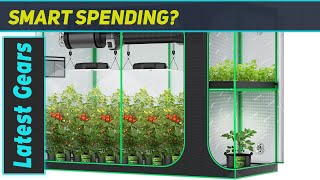 VIVOSUN 108X48X80 2in1 Grow Tent amp VS4000 LED Grow Light Best Setup for Indoor [upl. by Landon]