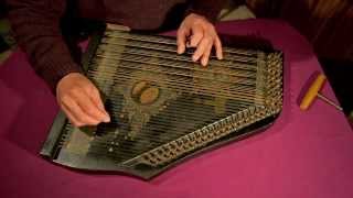 Moscow Nights played on a 6chord zither [upl. by Yramanna]