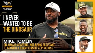 Mike Tomlin Steelers Head Coach on Russell Wilson Justin Fields amp Championship ways  The Pivot [upl. by Couq]