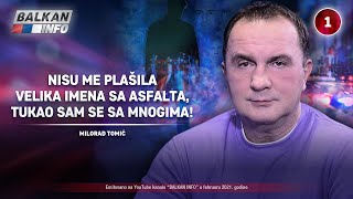 INTERVJU Milorad Tomić  Nisu me plašila velika imena asfalta tukao sam se s mnogima 322021 [upl. by Esalb699]