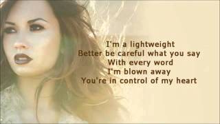 Demi Lovato  Lightweight Lyrics On Screen [upl. by Luebke]