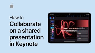 How to track edits in a shared Keynote  Apple Support [upl. by Harwin]