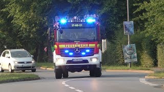 Verkehrsunfall auf Verbindungsstraße Einsatzfahrten Freiwillige Feuerwehr Kummerfeld [upl. by Beatrice]