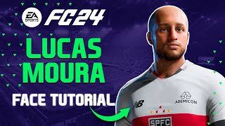 FC 24  LUCAS MOURA  Face Tutorial  Stats [upl. by Lamahj]