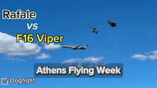 Rafale εναντίον F16 Viper στην Athens Flying Week [upl. by Akered708]