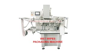 SINGLE WET WIPES PACKAGING MACHINE [upl. by Izmar]