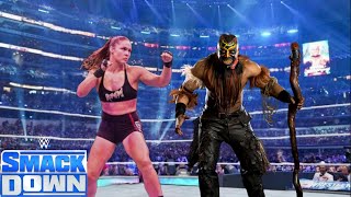 WWE 2K24  Ronda Rousey Vs The Boogeyman  Smackdown Live [upl. by Wolliw]