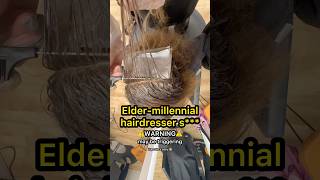 Eldermillennial hairdresser stuff  colorhighlight combo [upl. by Berne]