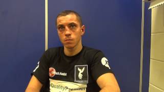 Scott Quigg Post Fight Exclusive quotFrampton and I deserve a 5050 purse split to fightquot [upl. by Kahle54]