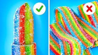 COOL WAYS TO SNEAK CANDIES INTO CLASS  Crazy Food Ideas By 123 GO LIVE [upl. by Irah]